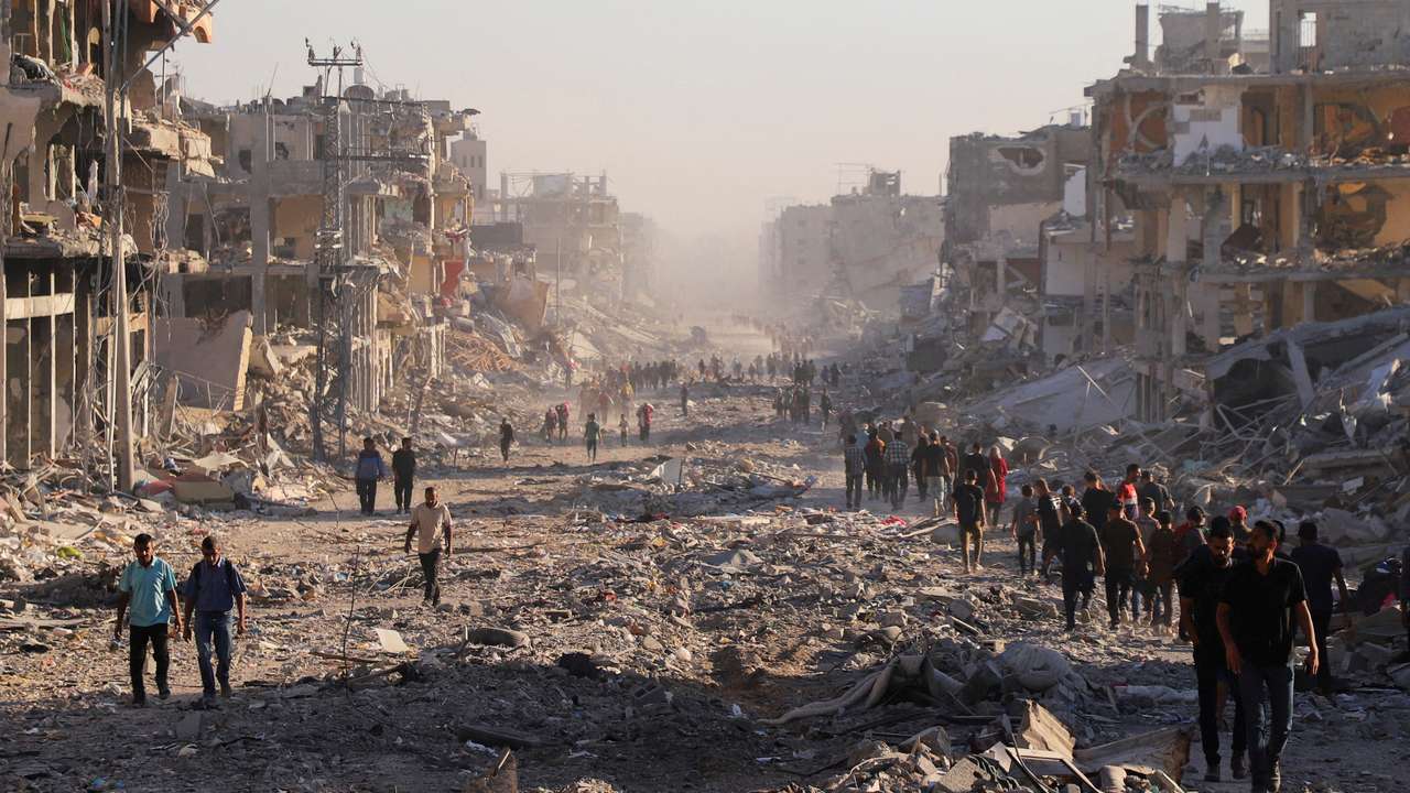 Aftermath of Israel's government ratifying a ceasefire with Hamas in Gaza