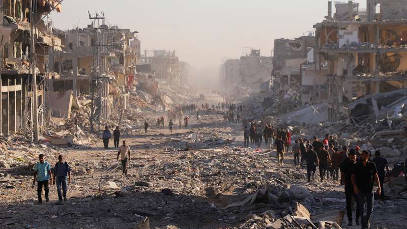 Aftermath of Israel's government ratifying a ceasefire with Hamas in Gaza