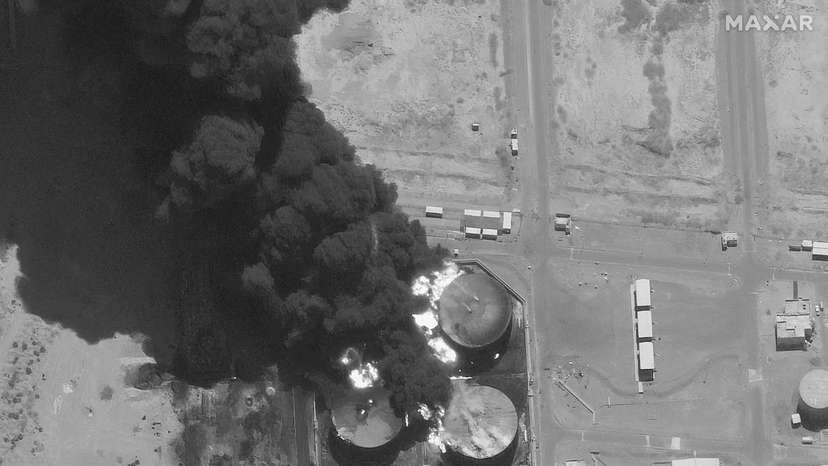 Explosions seen in Sudanese city of Port Sudan, witness says