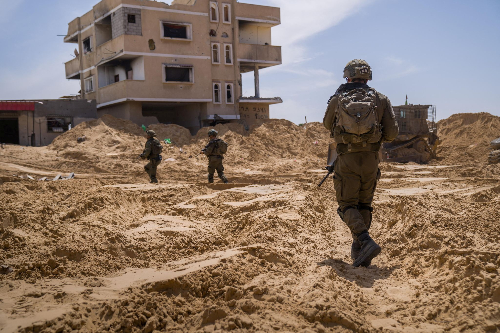 Israeli army video said to show troops in Gaza's south as military operation expands