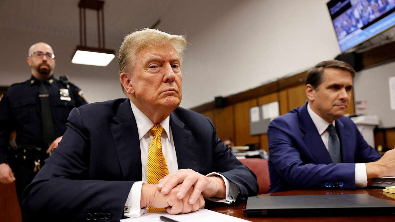 Former President Donald Trump's Hush Money Trial Continues In New York