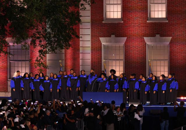 2024 U.S. Presidential Election Night, at Howard University, in Washington