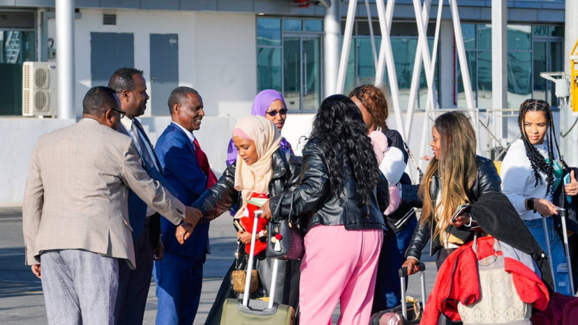 Ethiopian refugees from Lebanon