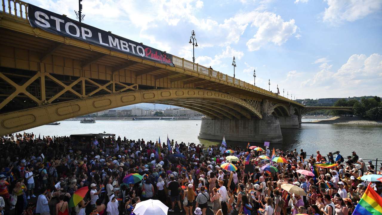 FILE PHOTO: Budapest Pride march