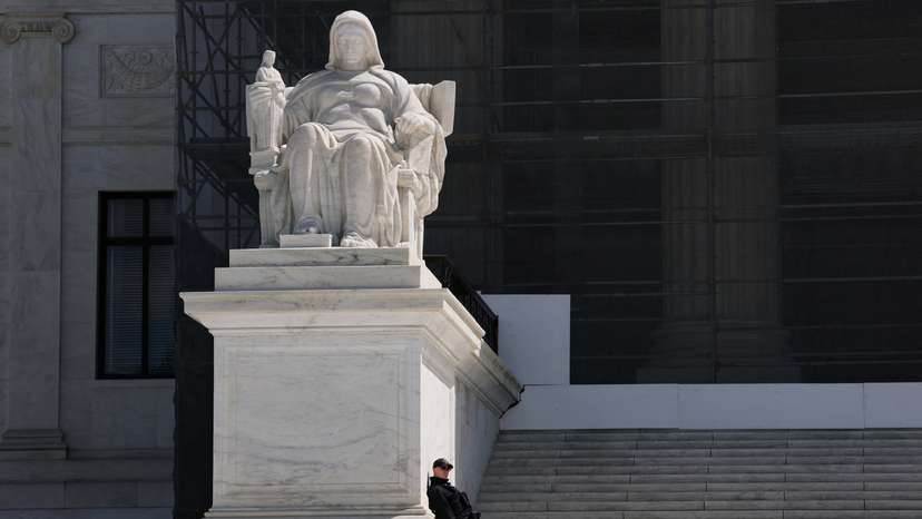 A general view of the U.S. Supreme Court building in Washington