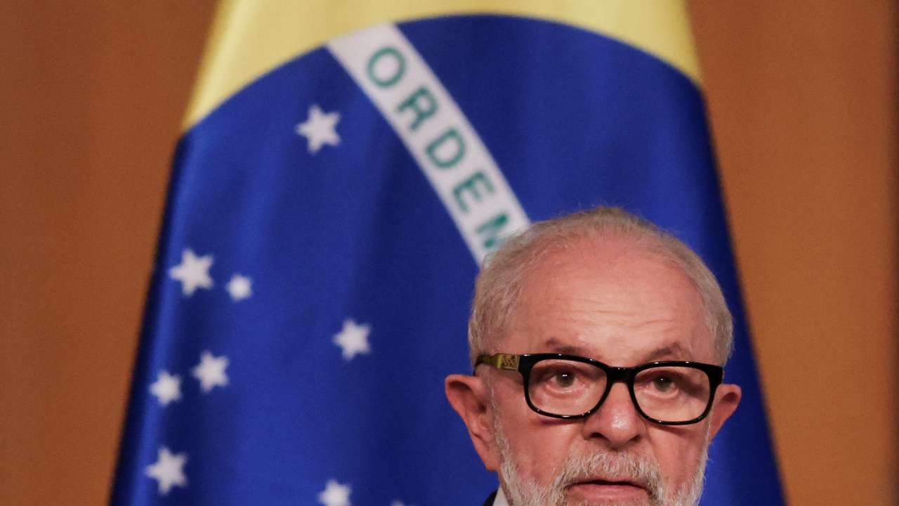 FILE PHOTO: Brazil's President Luiz Inacio Lula da Silva visits Bogota