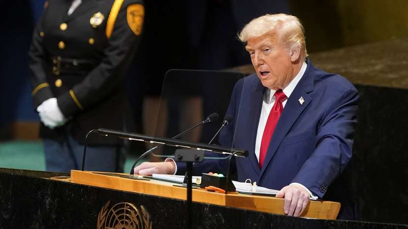 U.S. President Trump attends the 80th United Nations General Assembly, in New York City