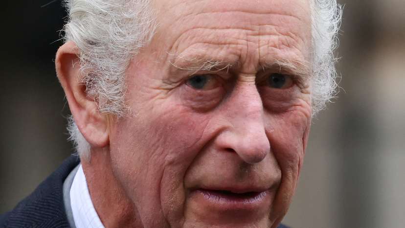 Britain's King Charles leaves the London Clinic after receiving treatment for an enlarged prostate, in London