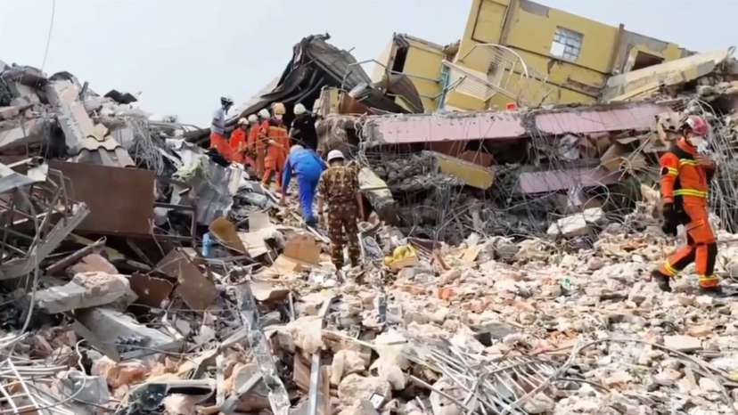 Russian specialists take part in rescue operation in quake-hit Myanmar