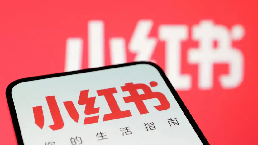 FILE PHOTO: Illustration shows RedNote logo