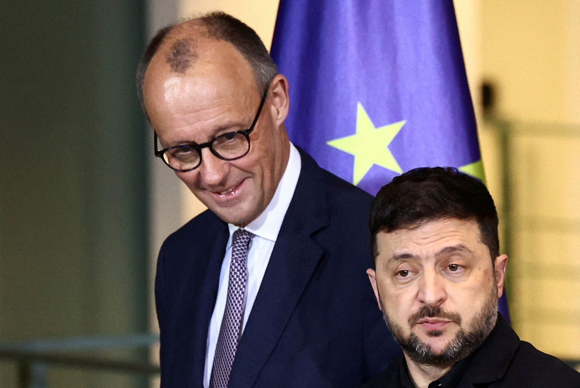 FILE PHOTO: Ukraine's President Volodymyr Zelenskiy visits Berlin