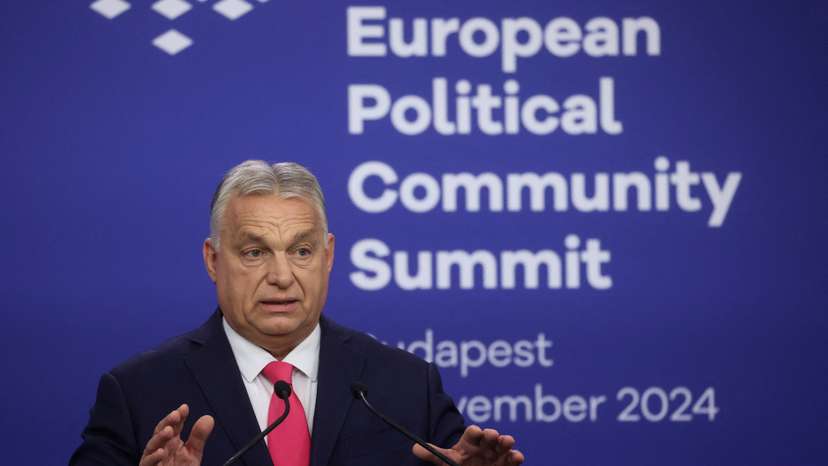 European Political Community Summit at the Puskas Arena in Budapest