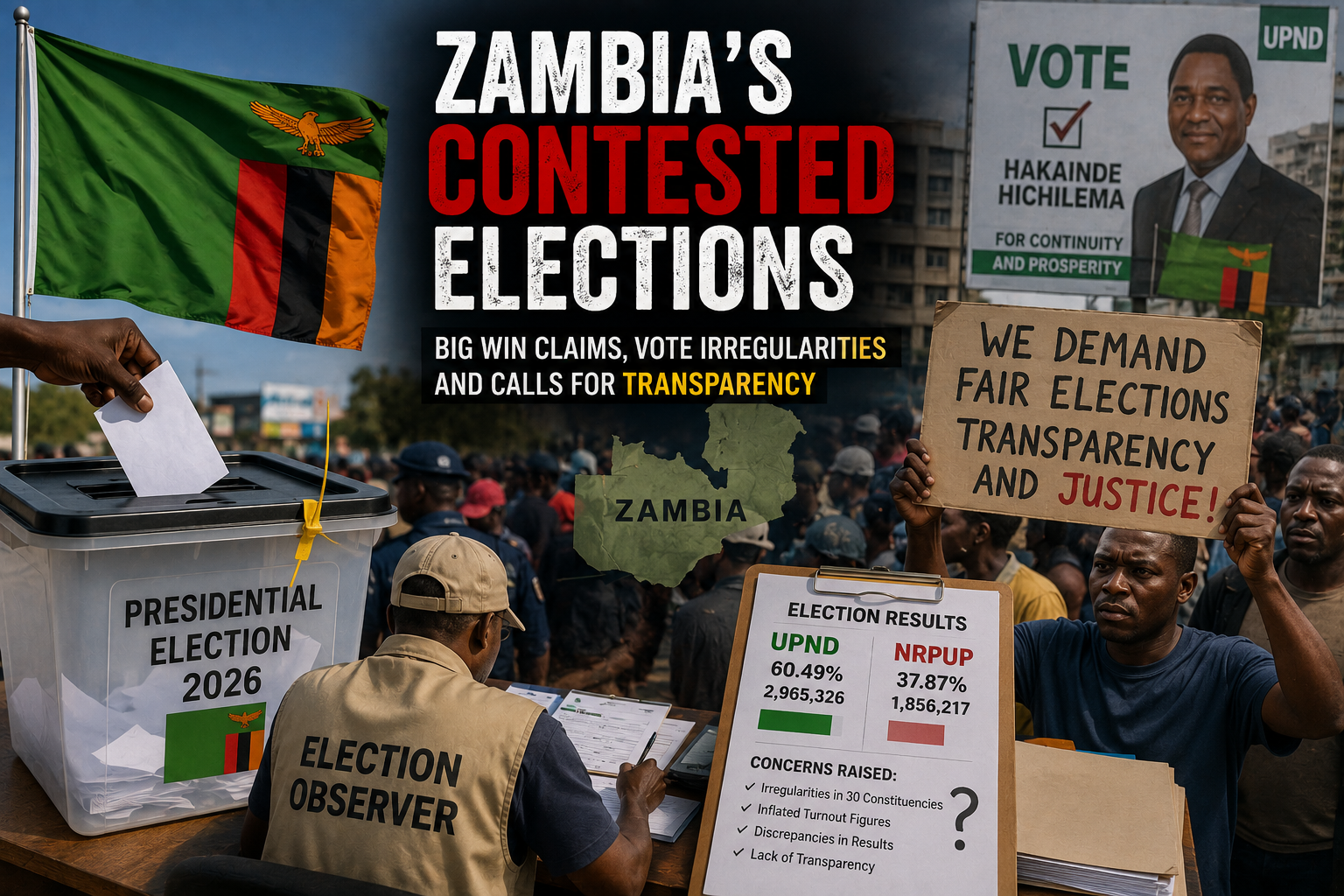 Zambia's contested elections