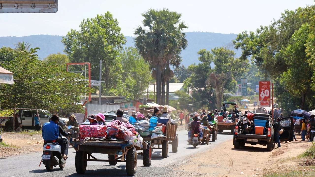 Thailand launches airstrikes at Cambodia as border tensions reignite
