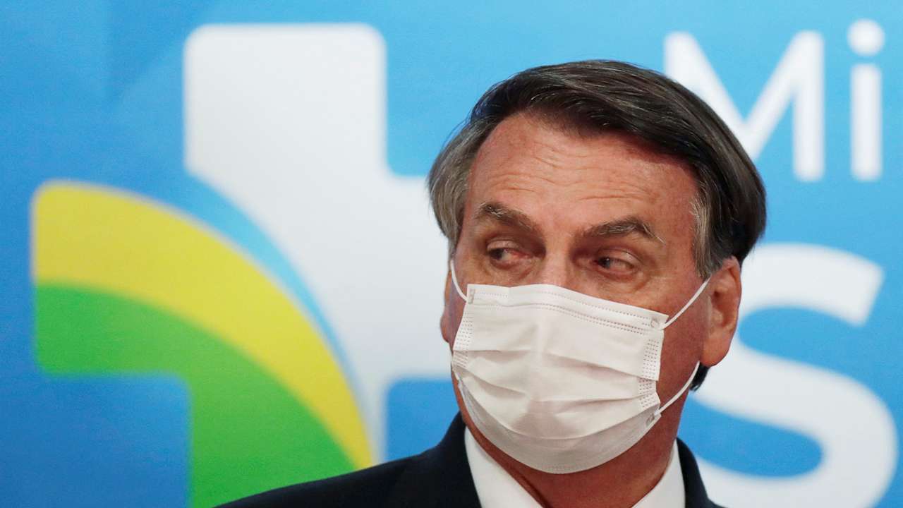 FILE PHOTO: Brazil's President Jair Bolsonaro