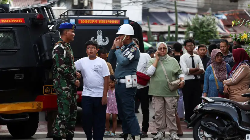 Explosion at a school complex in Jakarta