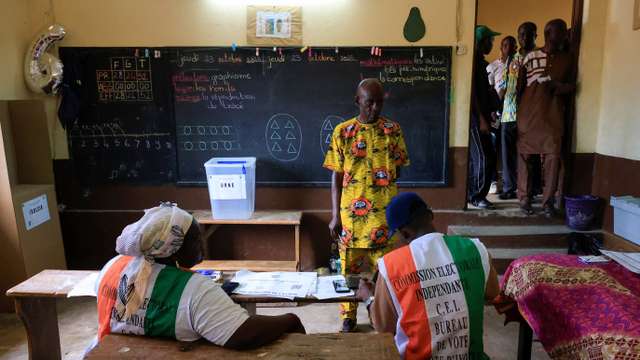 Ivory Coast holds presidential election