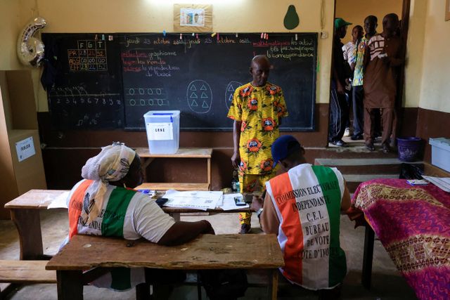 Ivory Coast holds presidential election