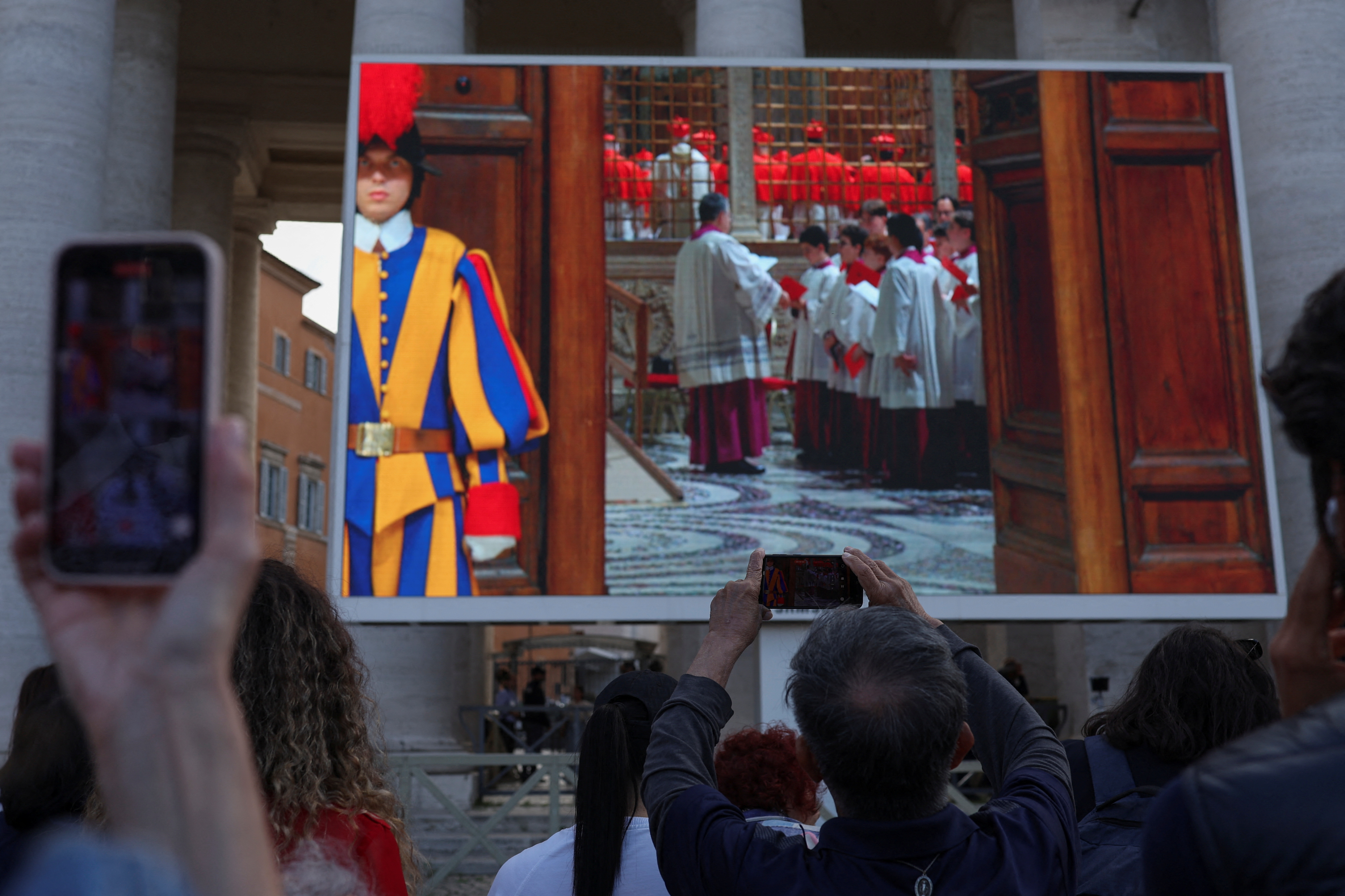 Conclave to elect the new pope, at the Vatican