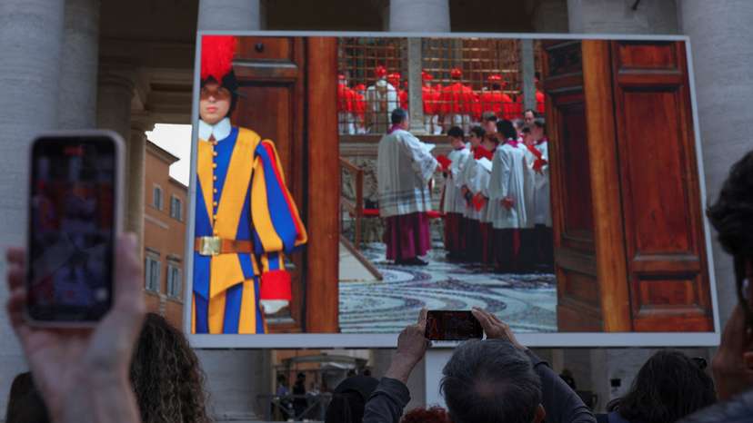 Conclave to elect the new pope, at the Vatican