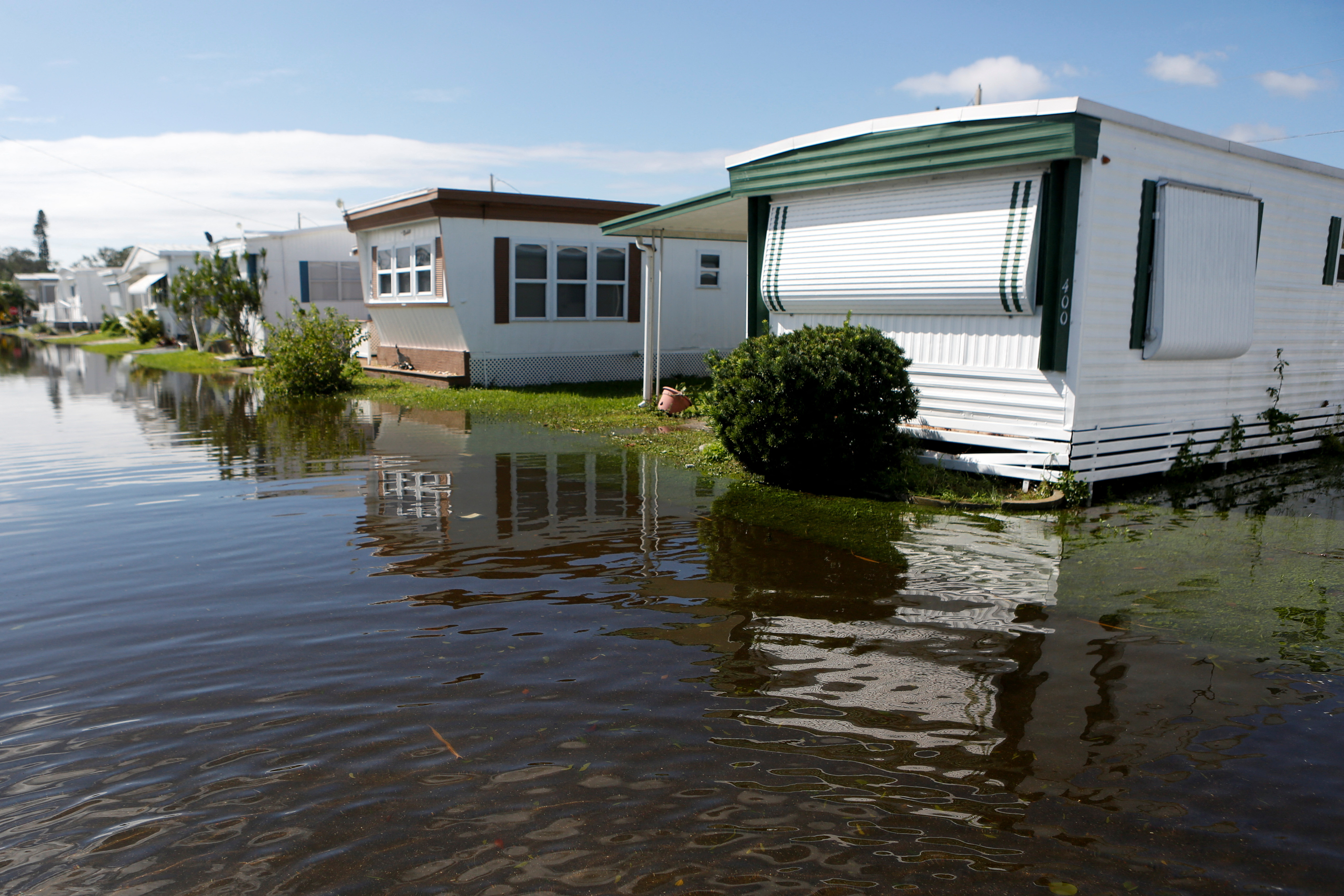 Aftermath of Hurricane Milton's landfall in Florida