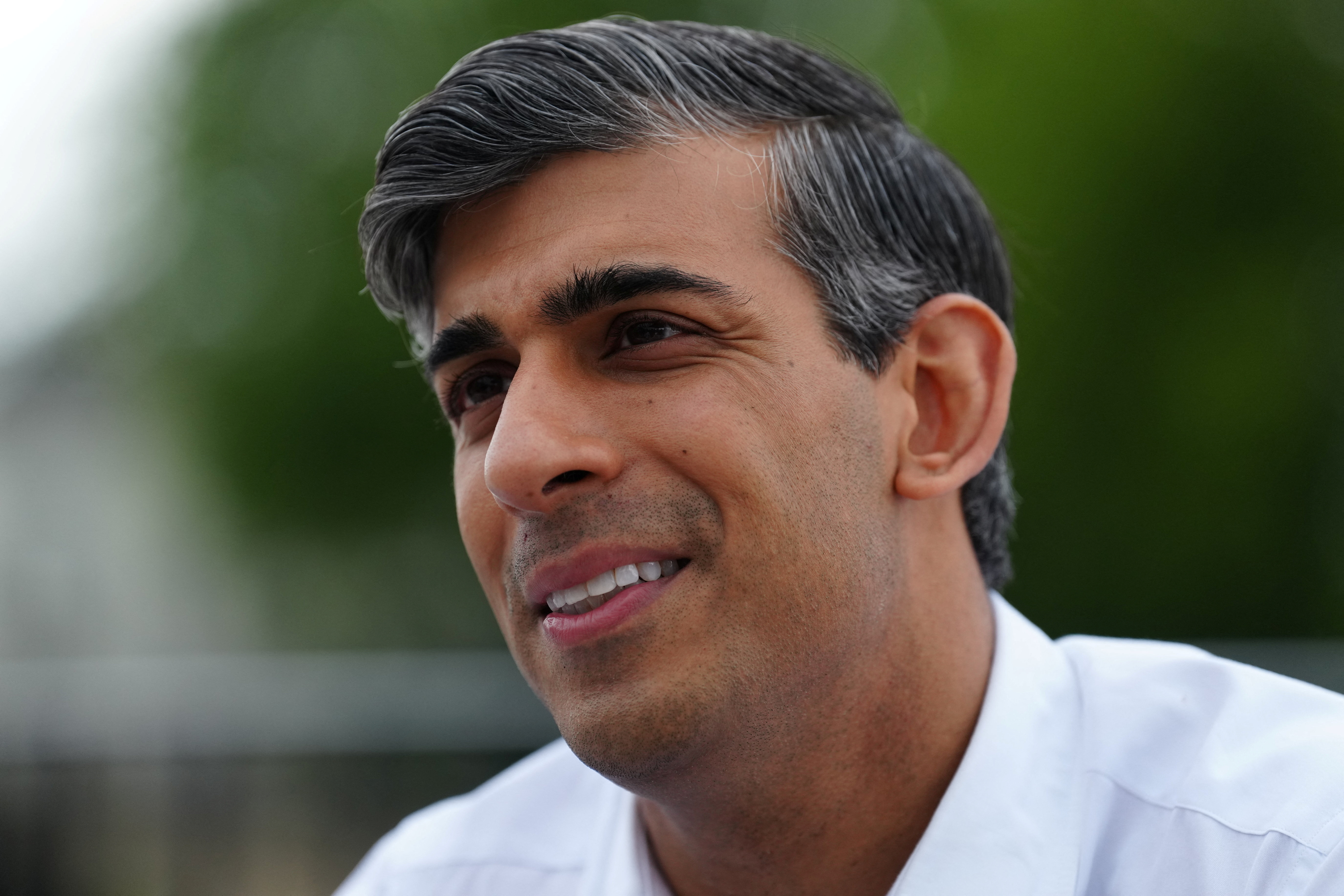 Britain's Prime Minister Rishi Sunak campaigns in Henley-on-Thames