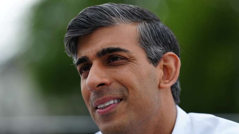 Britain's Prime Minister Rishi Sunak campaigns in Henley-on-Thames