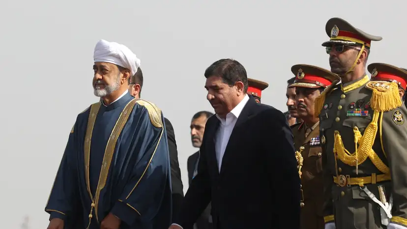 Oman's Sultan Haitham bin Tariq visits Iran