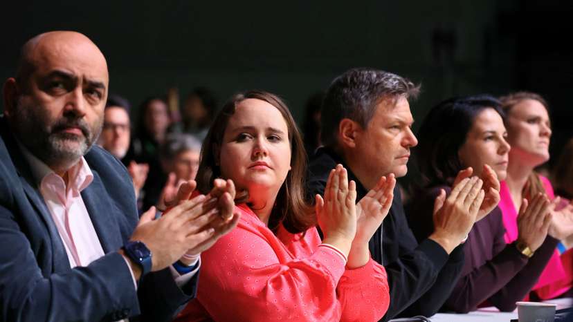Greens party convention in Karlsruhe