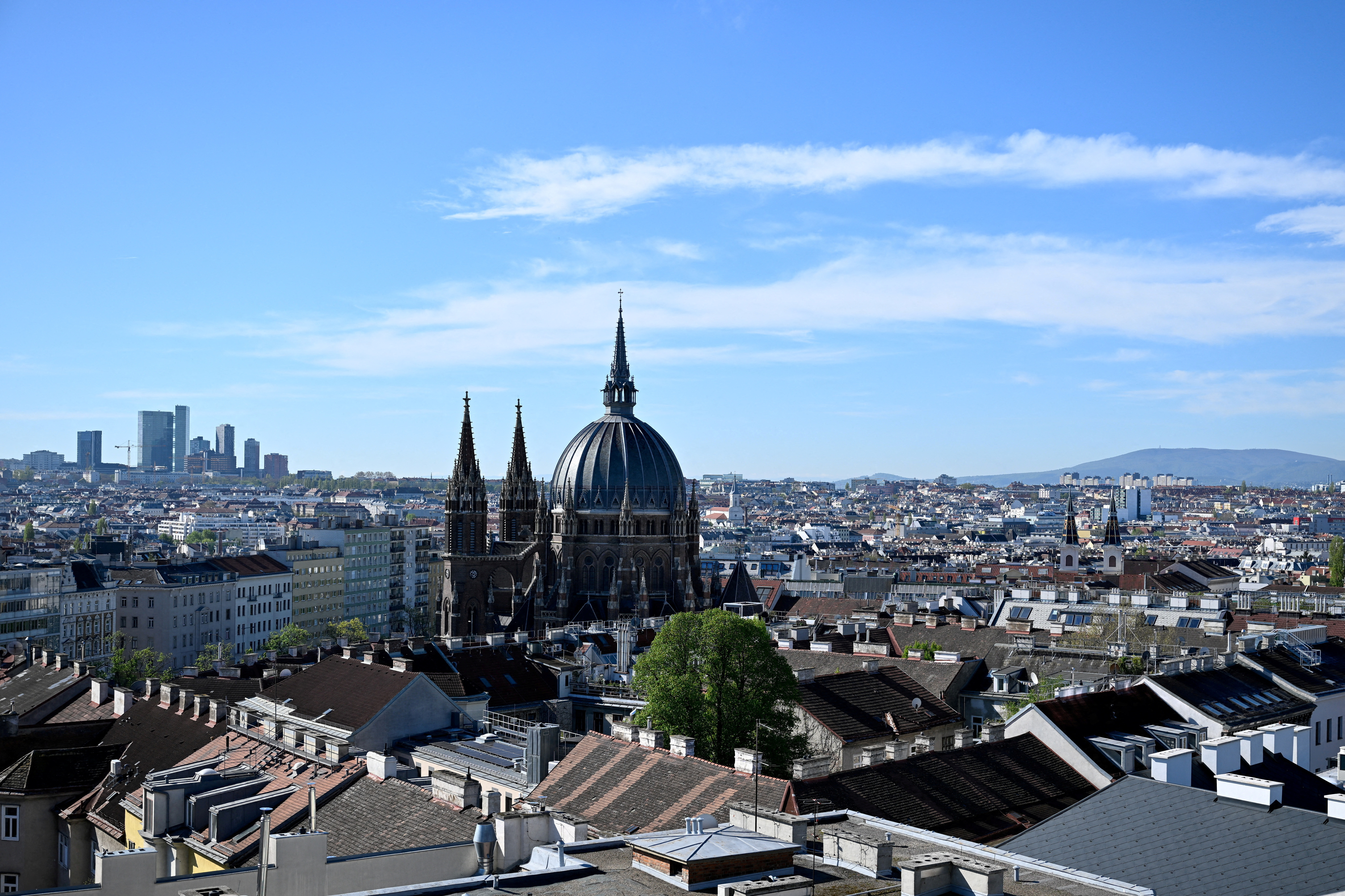 FILE PHOTO: City view of Vienna