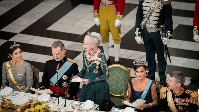 State Banquet at Christiansborg Castle in Copenhagen