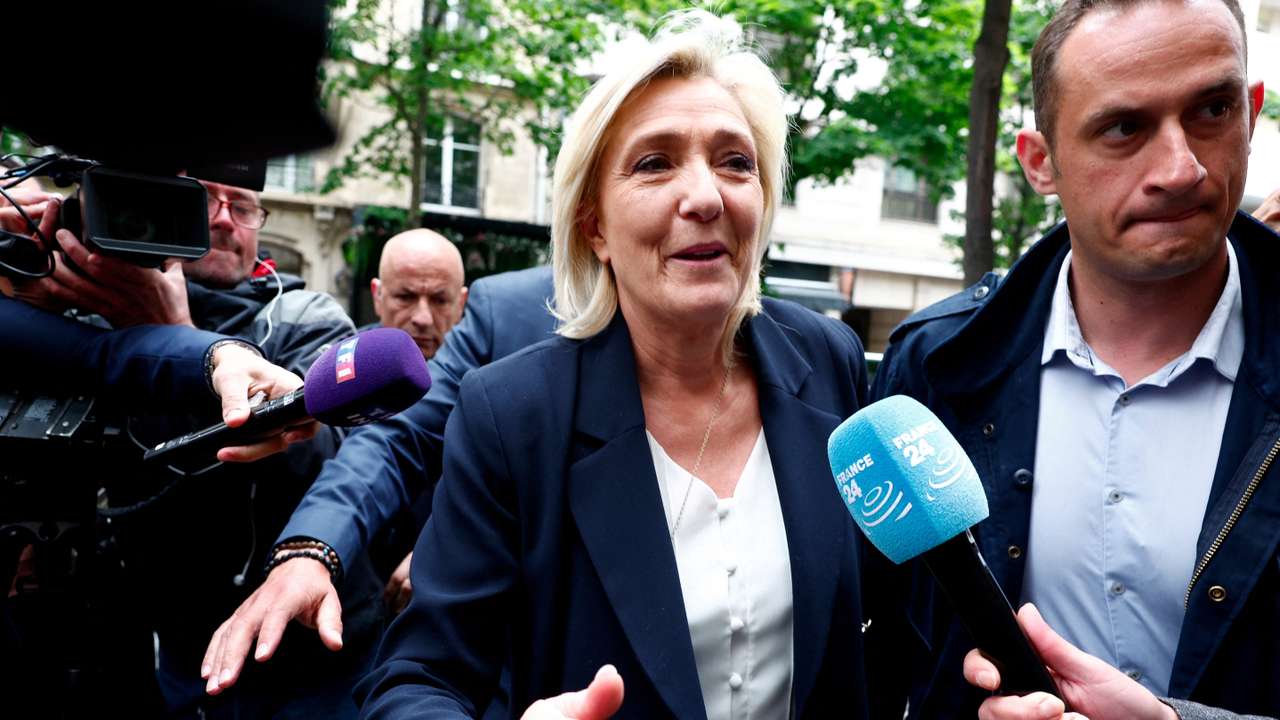 FILE PHOTO: France enters election mode after far-right win in European Parliament vote