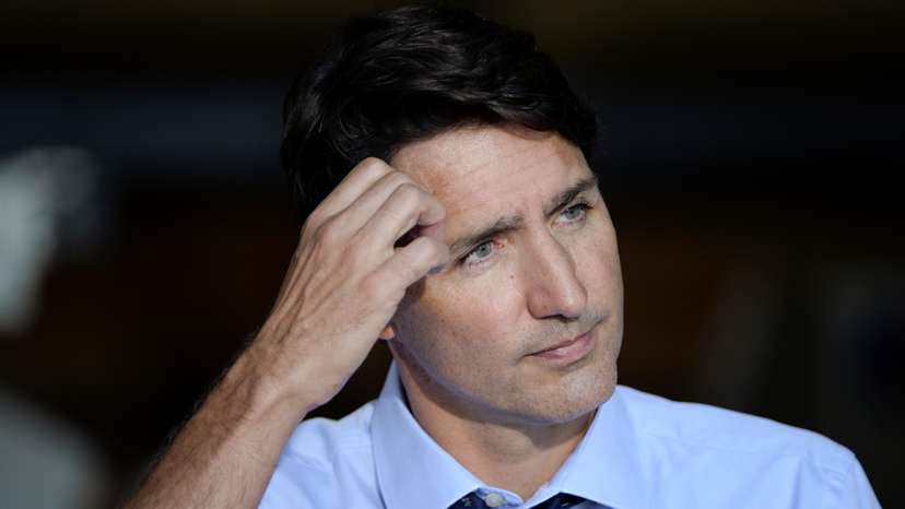 Canada's Prime Minister Justin Trudeau visits ETI Converting Equipment in Longueuil