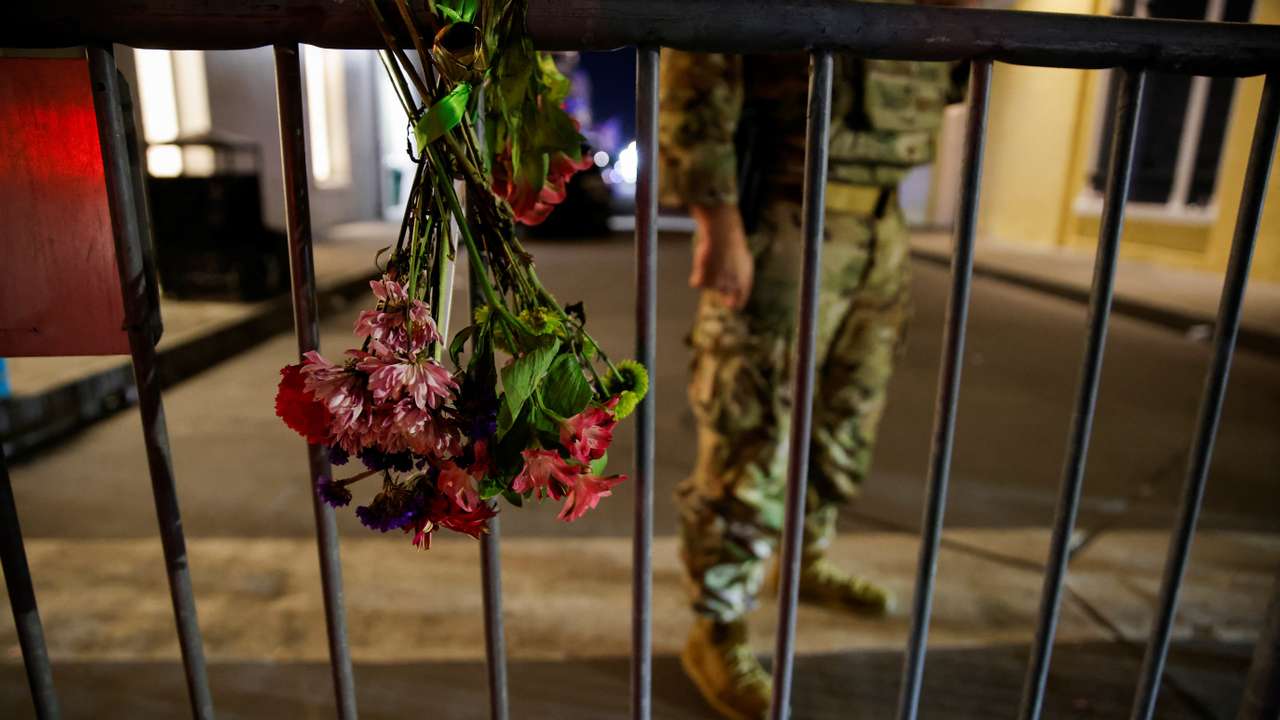 Driver crashes into crowd celebrating New Year's Day in New Orleans