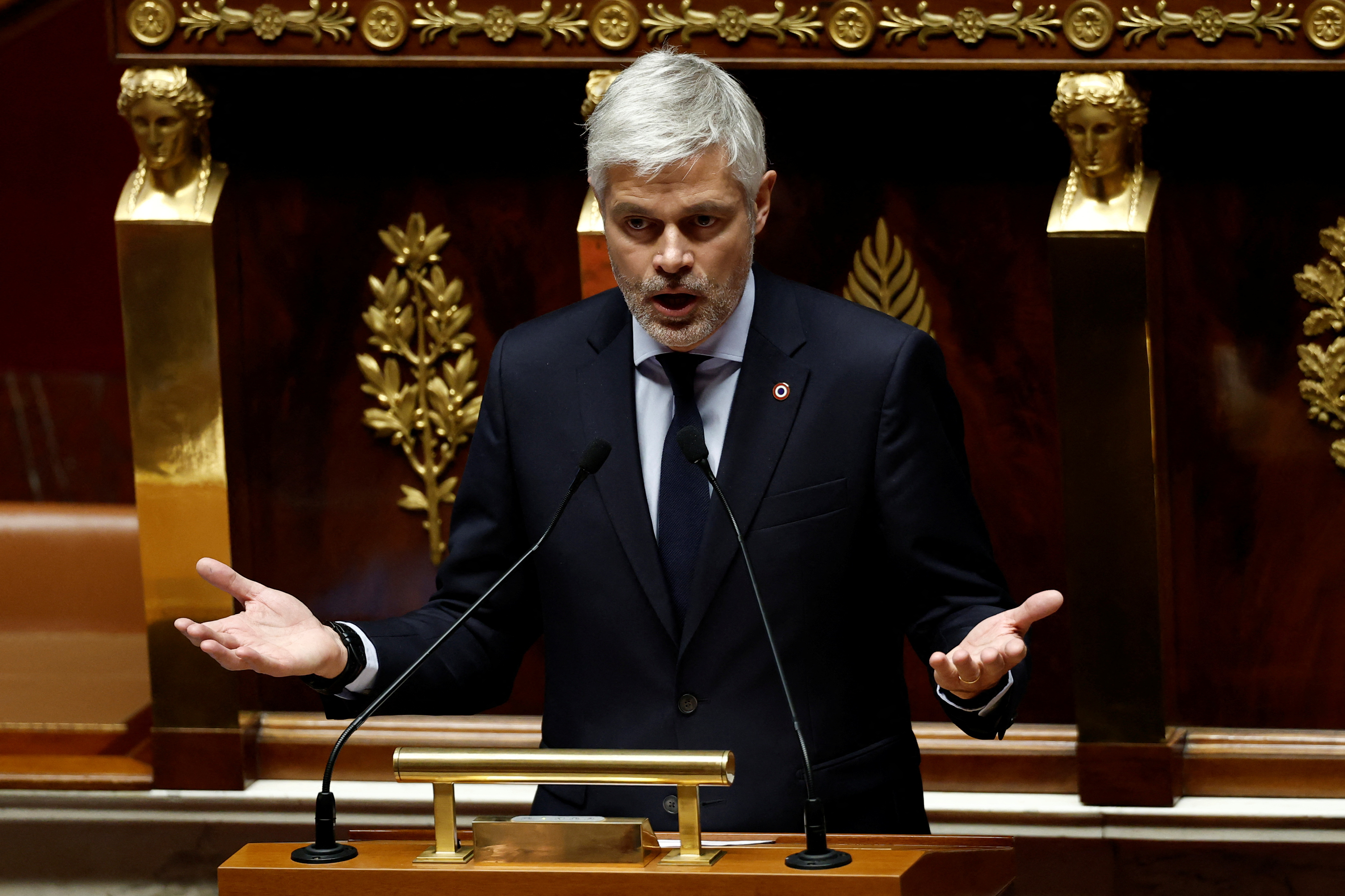 Debate following French PM Bayrou's general policy speech in front of the parliament in Paris
