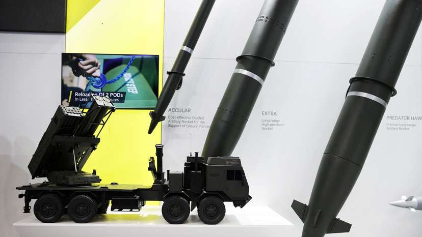 Defence Exhibition is held in Athens