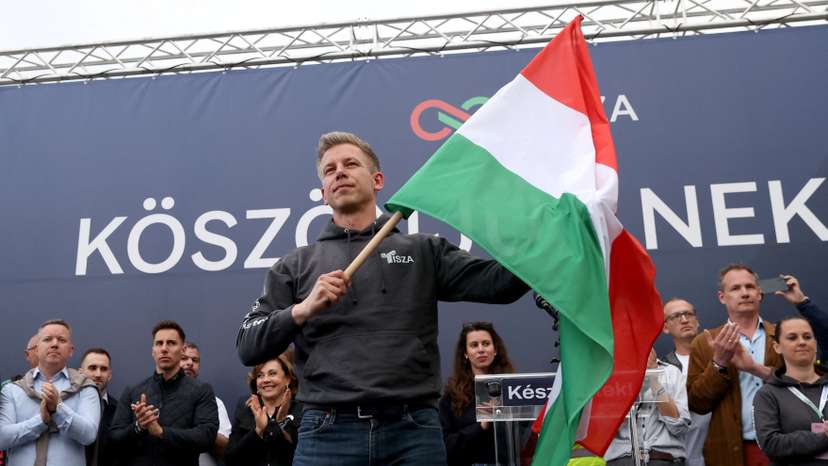 TISZA Party marks the culmination of its nationwide campaign tour, in Budapest