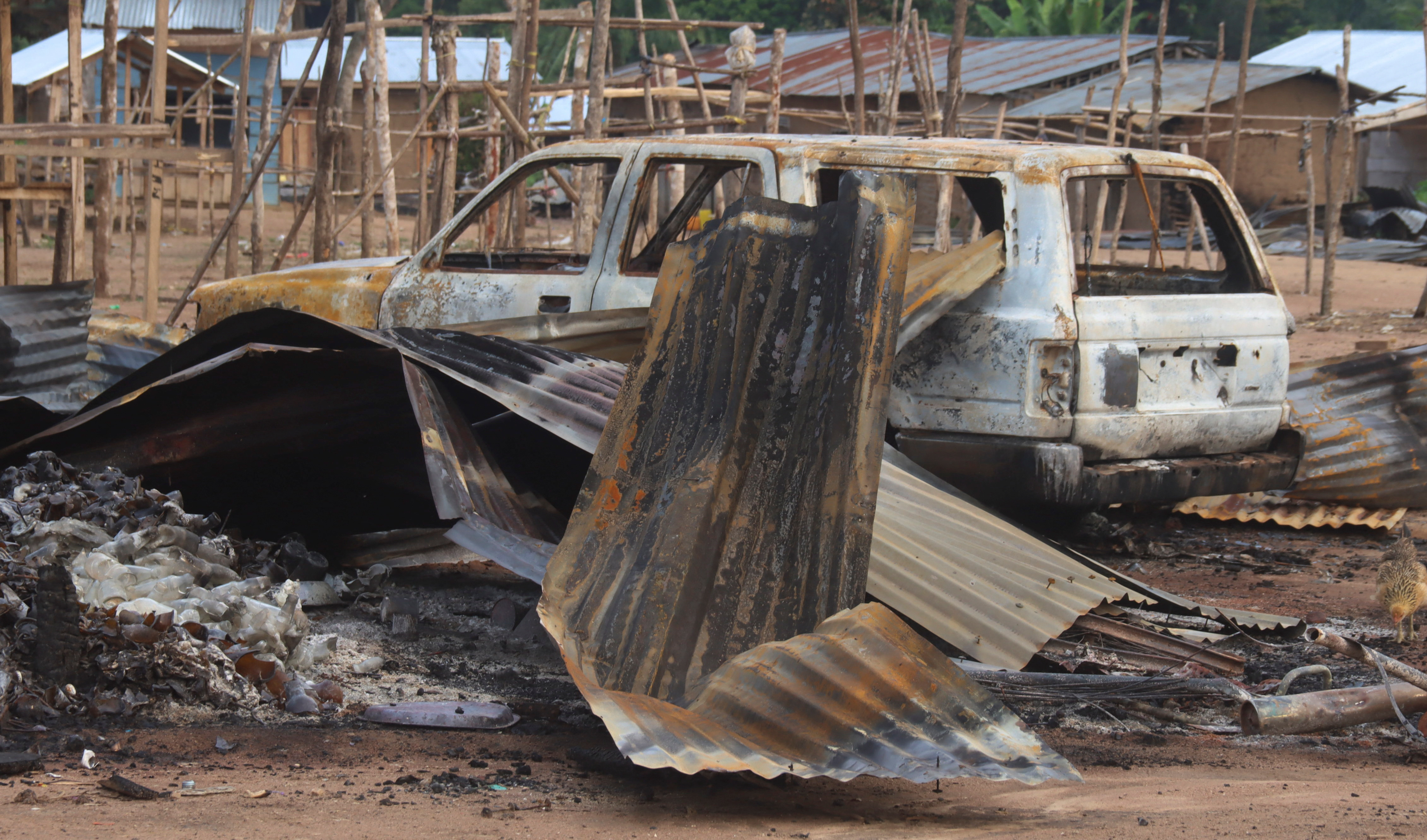 Suspected Islamist rebels from the Allied Democratic Forces (ADF), attack villages of Masala