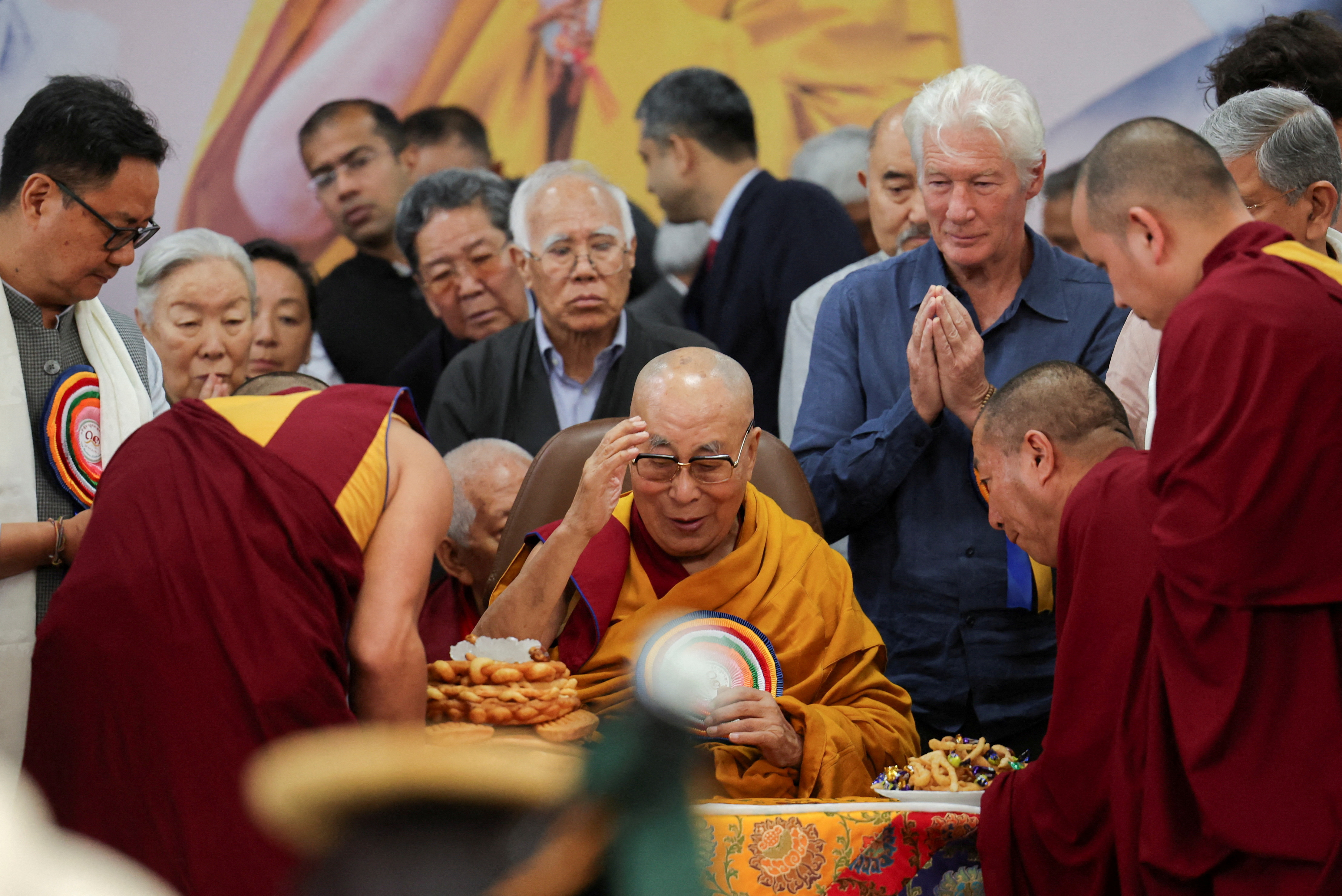FILE PHOTO: Dalai Lama celebrates 90th birthday, in Dharamshala