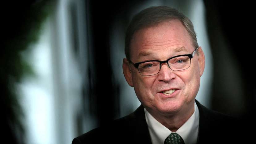FILE PHOTO: White House economic adviser Hassett at White House in Washington, D.C.