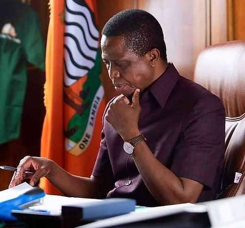 Former Zambian President Edgar Lungu