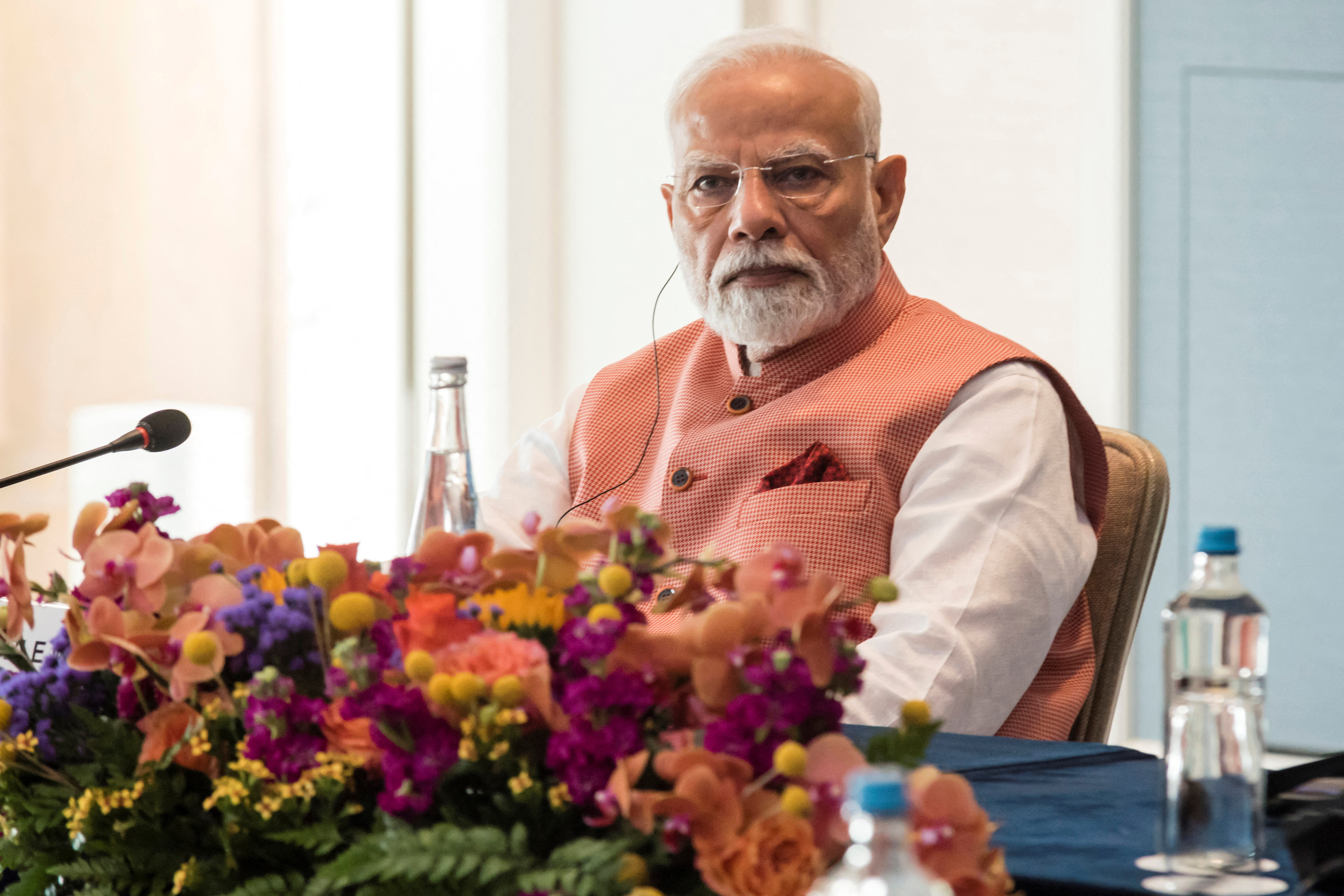India's Prime Minister Modi visits Cyprus