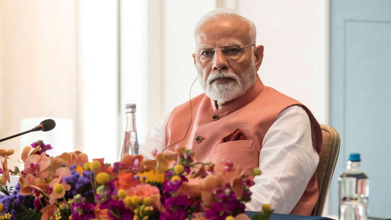 India's Prime Minister Modi visits Cyprus