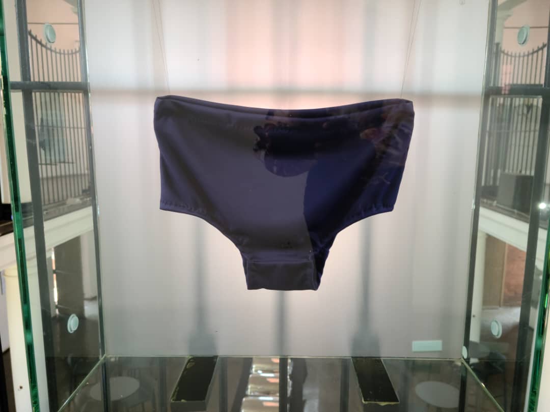 First underwear worn in the Women's Jail in South Africa