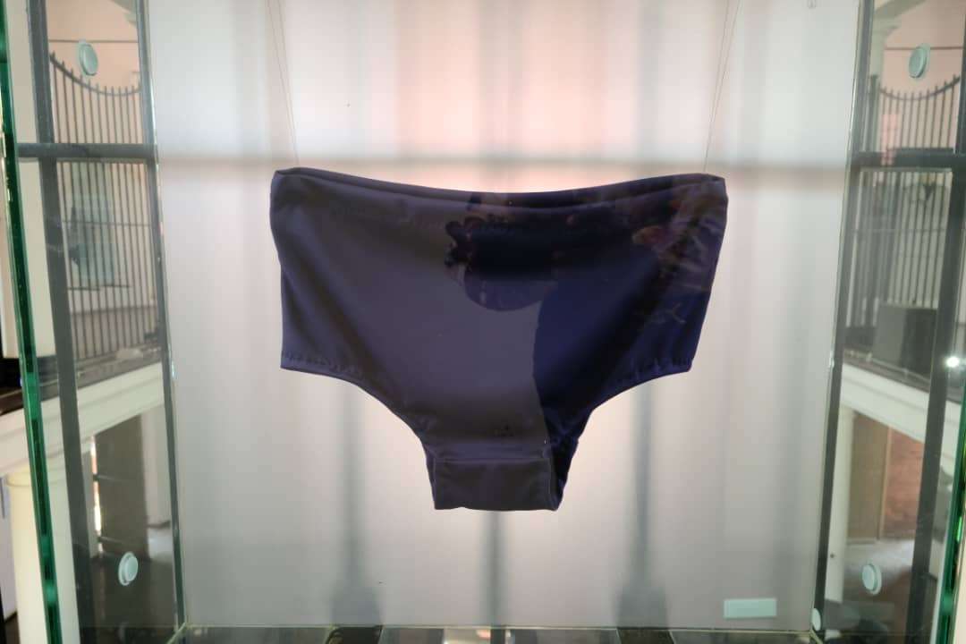First underwear worn in the Women's Jail in South Africa