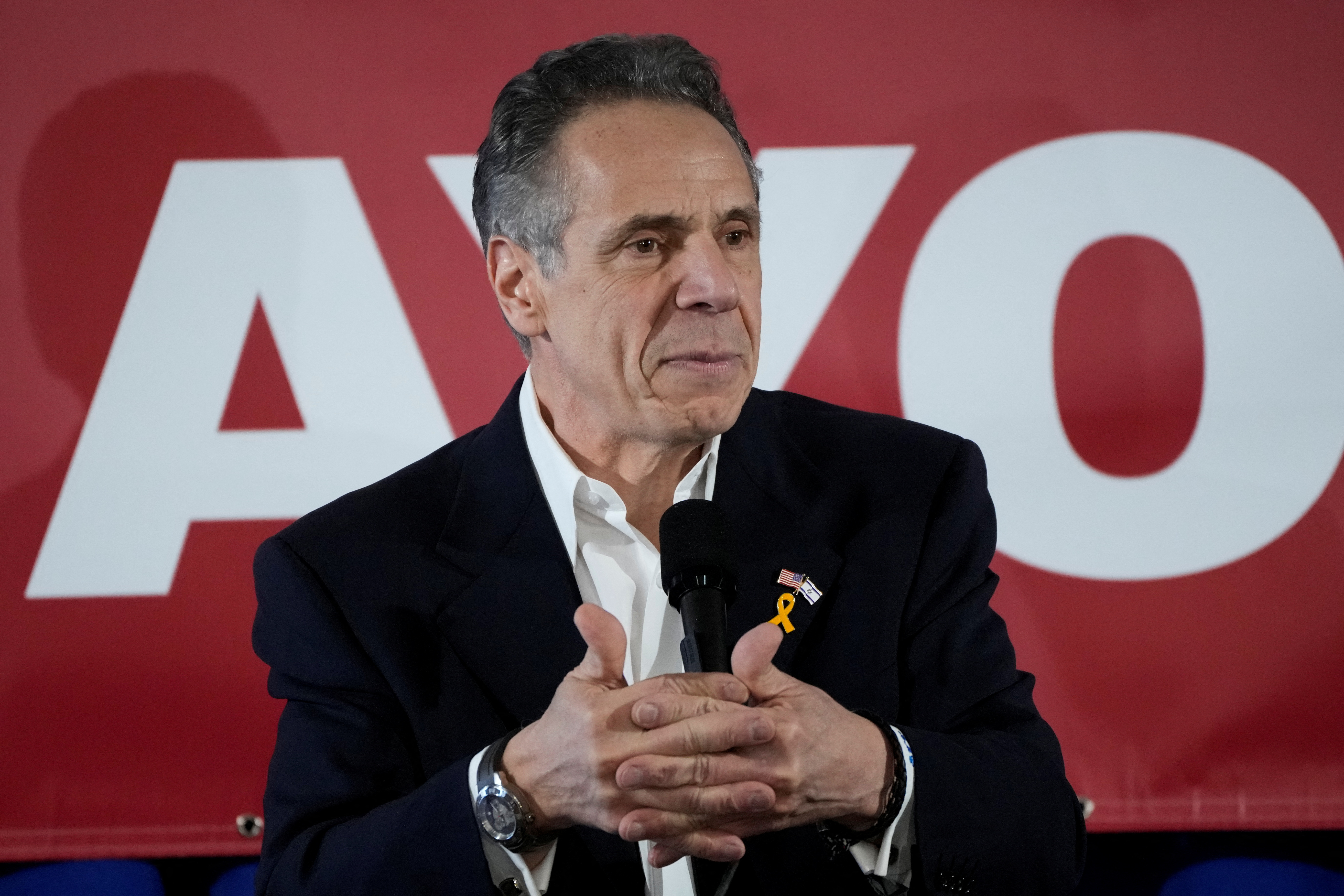 Andrew Cuomo holds cvampaign event in NYC after announcement of Mayoral run