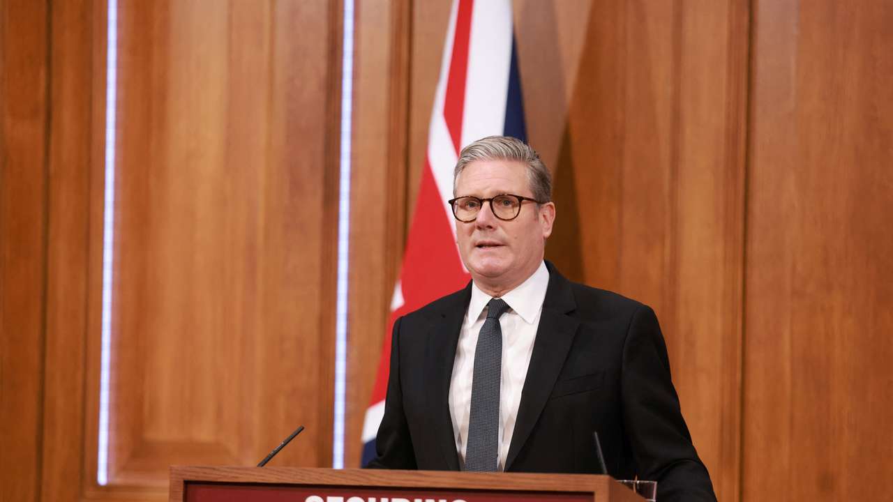 Press conference on migration, in London