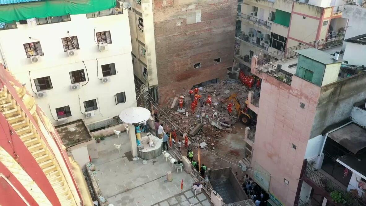 Students Feared Trapped After Deadly Delhi Collapse