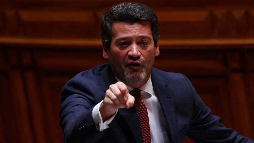 FILE PHOTO: No-confidence motion at the parliament, in Lisbon