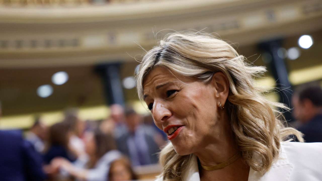 Alberto Nunez Feijoo and Pedro Sanchez attend an investiture debate in Madrid